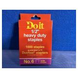 New Doit Heavy Duty Staples, Fits Duo-Fast,...
