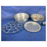Round Steamer Basket or Pans For Canning or...