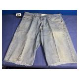 Levis 505 Jeans (Have Been Cut Off), 38X32