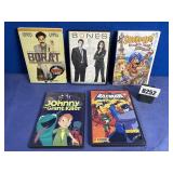 DVDs, Qty: 5