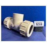 New KBI PVC II 1 1/2' IPS, Threaded Tee...