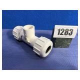 New KBI PVC II 1/2' IPS Threaded Compression Tee