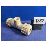 New KBI PVC II 1/2' IPS Threaded Compression Tee