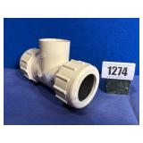 New KBI PVC II 1 1/2' IPS, Threaded Tee...