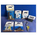 New (6) National  Misc. Hardware Packages