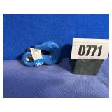 New National Mfg. 1/4' Hook Blue Finish