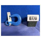 New National Mfg. 1/4' Hook Blue Finish