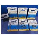 New National Solid Brass Assorted Hardware, 6...