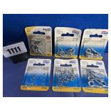 New National Zinc Assorted Hardware, 6 Packages