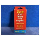 New Doit Heavy Duty Staples, 5/16',Fits Power...