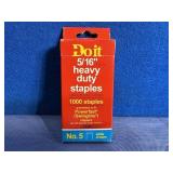 New Doit Heavy Duty Staples, 5/16',Fits Power...