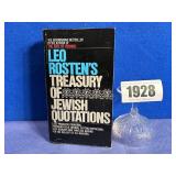 HB Book: Treasury of Jewish Quotations By Leo...