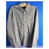 Size 17 Mens, Hugo Boss Dark Grey Shirt