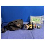 Tool Pak Zippered Bag w/MSA Respirator