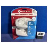 New First Alert 2 Pack Carbon Monoxide Alarm,...