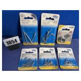 New National Zinc Assorted Hardware, 6 Packages