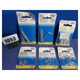 New National Zinc Assorted Hardware, 6 Packages