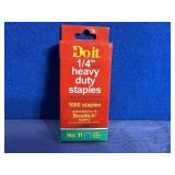 New Doit Heavy Duty Staples, 1/4',#11, Wide...