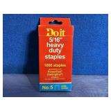 New Doit Heavy Duty Staples, 5/16',Fits Power...