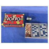 Vintage Game: Lotto By Milton Bradley, Wood...