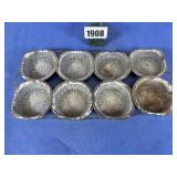 Vintage Enamel Gem Pan, 13.5x6.75x1'T