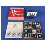 Vintage Game: Time Puzzle By The Embossing Co...