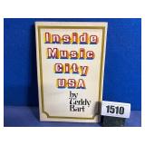 PB Book: Inside Music City USA By Teddy Bart 1970