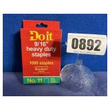New Doit Heavy Duty Staples, Fits Bostitch,...