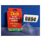 New Doit Heavy Duty Staples, Fits Bostitch,...