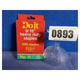 New Doit Heavy Duty Staples, Fits Bostitch,...