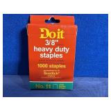 New Doit Heavy Duty Staples, 3/8',#11, Wide...