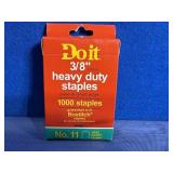 New Doit Heavy Duty Staples, 3/8',#11, Wide...