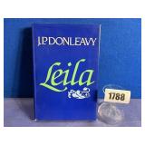 HB Book: Leila By J.P. Donleavy, 1983