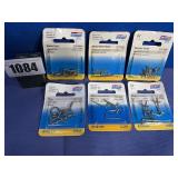 New National Solid Brass Assorted Hardware, 6...