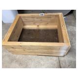 Heavy Duty Wood Box, 20x24.5x9'
