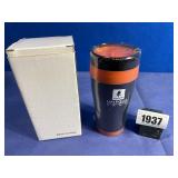 New Umpqua Bank Drinking Cup Orange & Black
