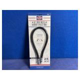 New STP 18' Reinforced Rubber Grease Hose