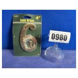 New Hillman Solid Brass House Number, 4', '6'