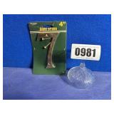 New Hillman Solid Brass House Number, 4', '7'