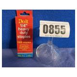 New Doit Heavy Duty Staples, 1/4',Fits...