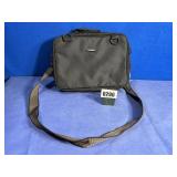 New Philips Black Bag w/Shoulder Strap, 12x8x2'