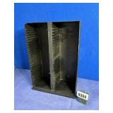 CD/DVD Storage, Plastic,  Holds 56, 11x5 3/8x16'T