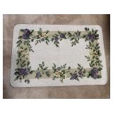 New Floral Print  Rug,2x3' Berber 100 % Olefin...