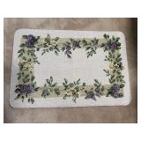 New Floral Print  Rug,2x3' Berber 100 % Olefin...