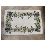 New Floral Print  Rug,2x3' Berber 100 % Olefin...