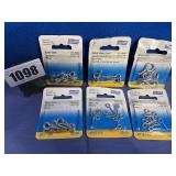 New National Zinc Assorted Hardware, 6 Packages