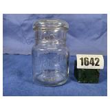Antique Presto Pint Glass Jar w/Lid, No Wire...