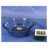 Vintage Pyrex Flameware Blue Bowl D-V 832-3