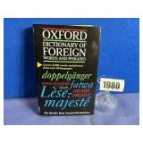 HB Book: Oxford Dictionary of Foreign Words and...