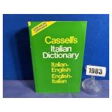 HB Book: Cassell's Italian Dictionary, 1967
